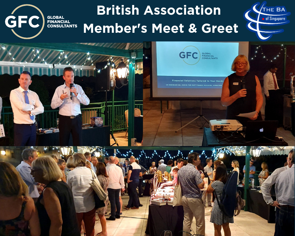 GFC attending a members' meet and greet event hosted by the British Association